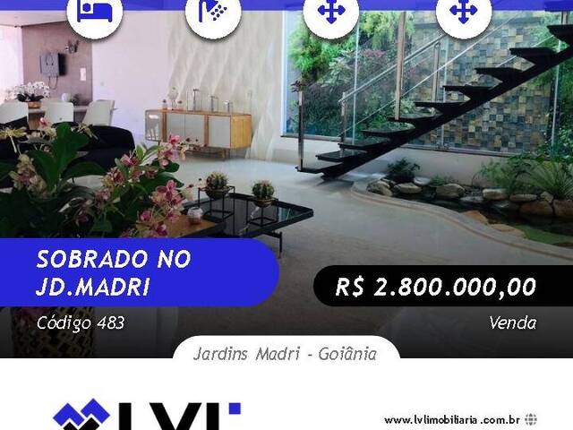 #483 - Casa para Venda em Goiânia - GO - 1
