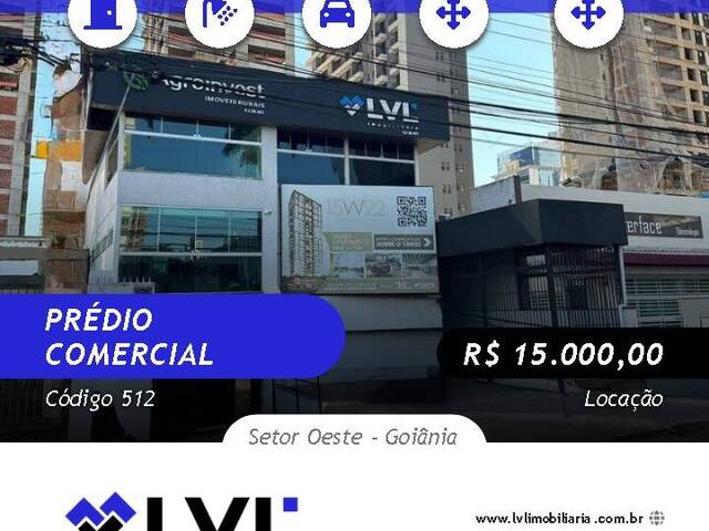 #512 - Sala para Locação em Goiânia - GO - 1