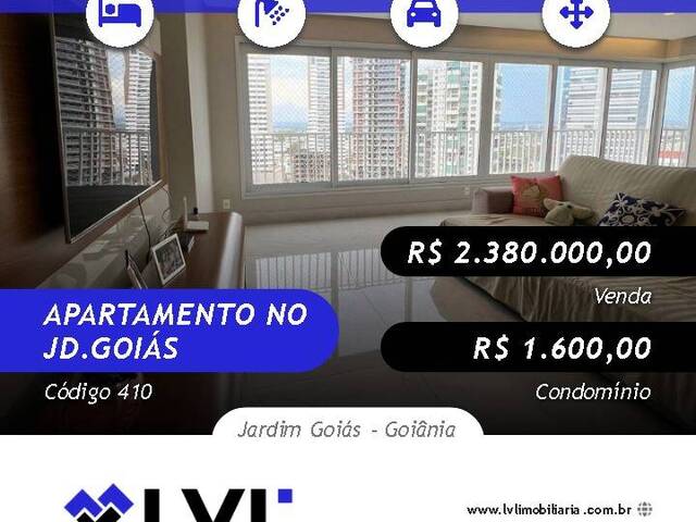 #410 - Apartamento para Venda em Goiânia - GO - 1
