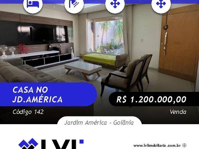 #142 - Casa para Venda em Goiânia - GO - 1