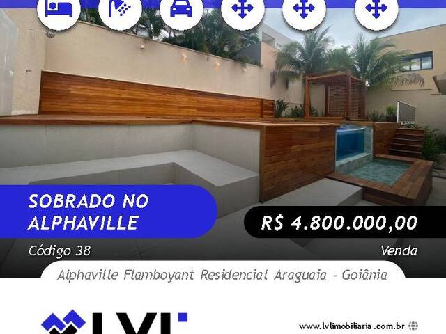 Venda em Alphaville Flamboyant Residencial Araguaia - Goiânia