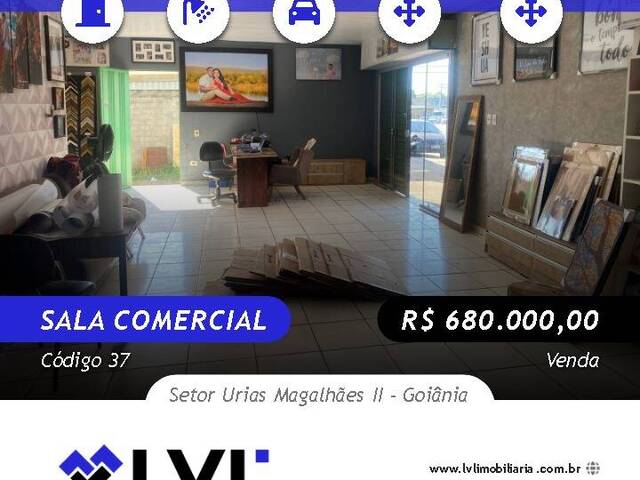#37 - Sala para Venda em Goiânia - GO - 1