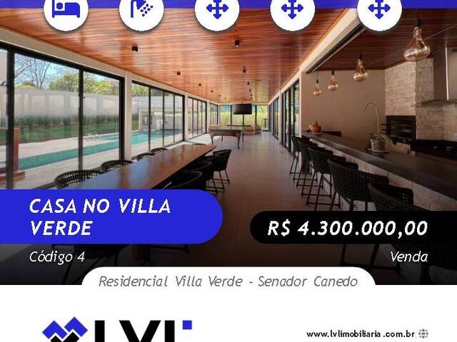 #4 - Casa para Venda em Senador Canedo - GO - 1