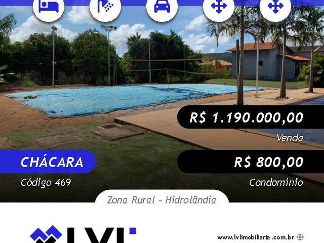 Venda em Zona Rural - Hidrolândia