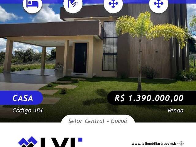 #484 - Casa para Venda em Guapó - GO - 1