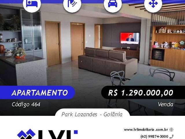 #464 - Apartamento para Venda em Goiânia - GO - 1