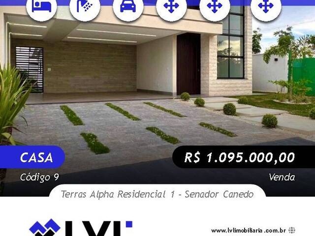 #9 - Casa para Venda em Senador Canedo - GO - 1