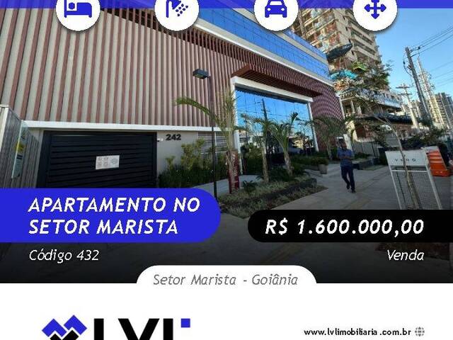 #432 - Apartamento para Venda em Goiânia - GO - 1