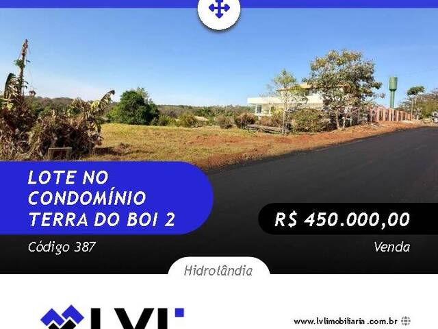 #387 - Área para Venda em Hidrolândia - GO - 1