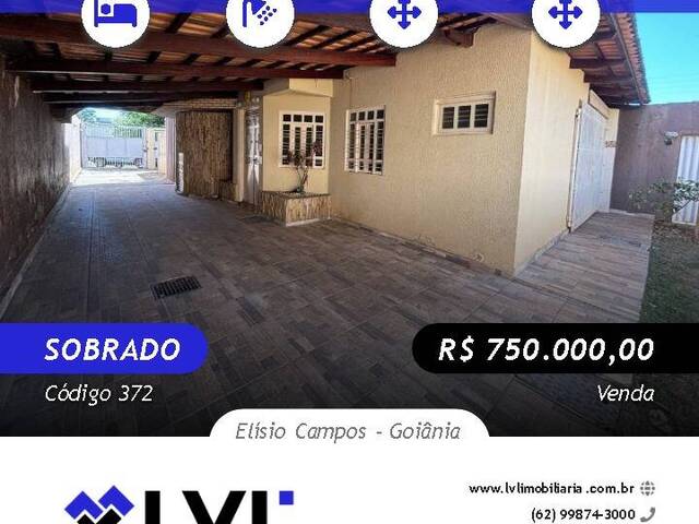 #372 - Sobrado para Venda em Goiânia - GO - 1