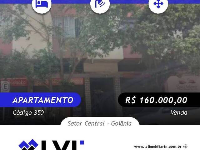 #350 - Apartamento para Venda em Goiânia - GO - 1