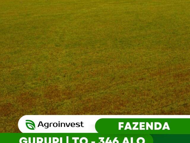 #494 - Fazenda para Venda em Gurupi - TO