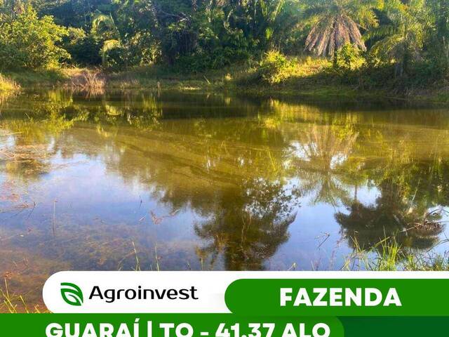 #496 - Fazenda para Venda em Guaraí - TO - 1
