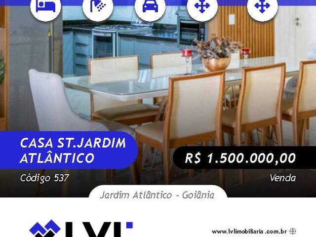#537 - Casa para Venda em Goiânia - GO - 1