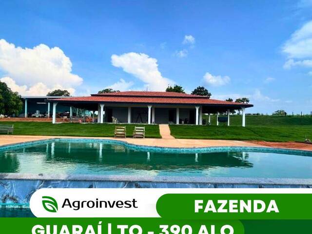 #551 - Fazenda para Venda em Guaraí - TO - 1