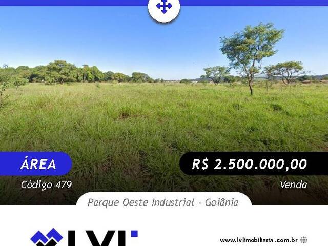 #479 - Área para Venda em Goiânia - GO - 1