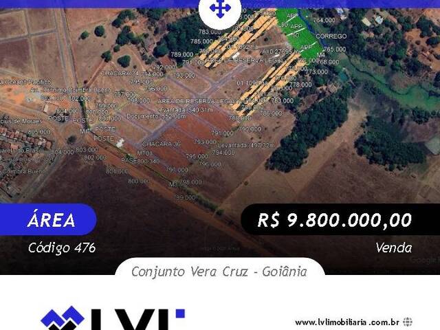 #476 - Área para Venda em Goiânia - GO - 1