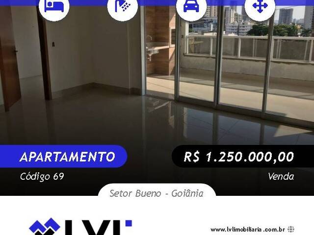 #69 - Apartamento para Venda em Goiânia - GO - 1