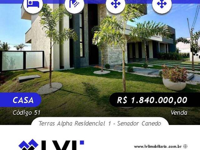 #51 - Casa para Venda em Senador Canedo - GO - 1