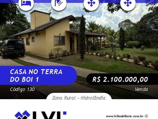 #130 - Casa para Venda em Hidrolândia - GO - 1