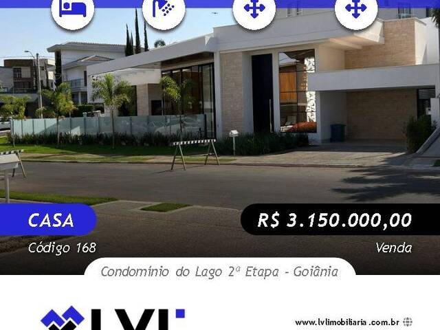 #168 - Casa para Venda em Goiânia - GO - 1