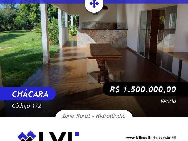 Venda em Zona Rural - Hidrolândia
