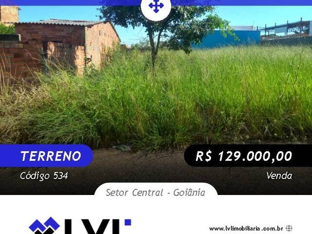 #534 - Terreno para Venda em Goiânia - GO